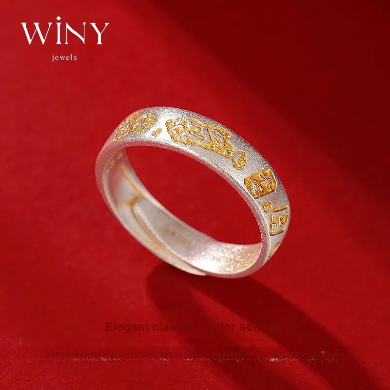 WINY 999 Fine Silver Rings Women's-3