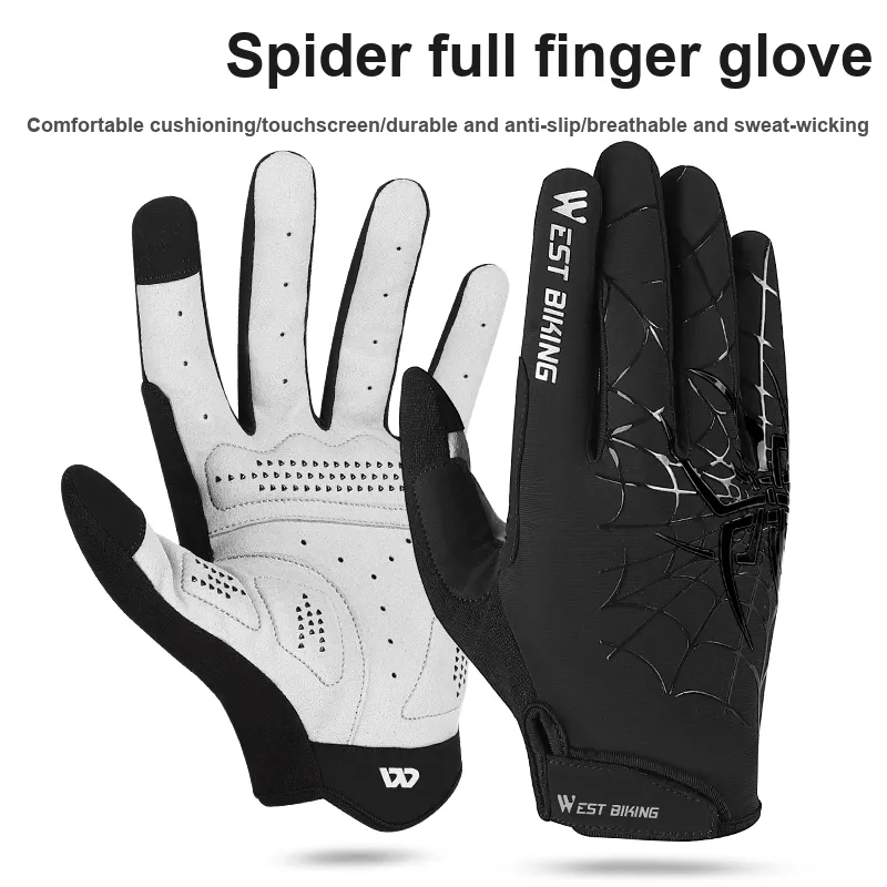 WEST BIKING Riding Equipment Cycling Glove Outdoor Unisex Polyamide-1