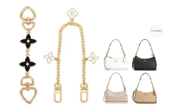 Lan Bao Fan Metal Bag Accessory Women's Gold