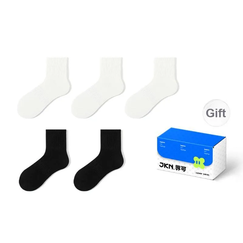 JKN Unisex Mid Calf Socks-9