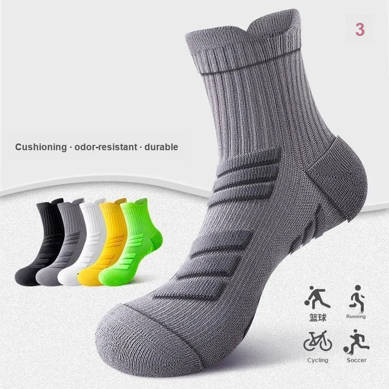 Gentle Welcome Basketball Socks Unisex 5 Pack-4