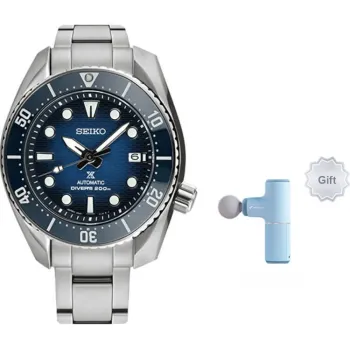 SEIKO Prospe Collection Mechanical Movement Stainless Steel Strap Watch Men's Watch Blue Dial