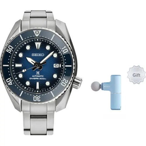 SEIKO Prospe Collection Mechanical Movement Stainless Steel Strap Watch Men's Watch Blue Dial