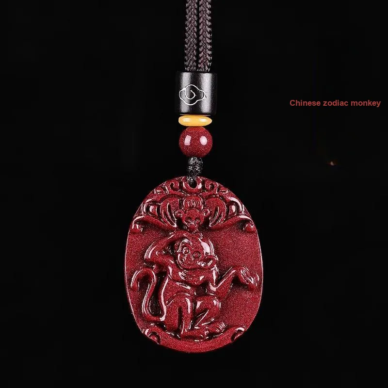 Sima Is Ethereal Cinnabar Pendants Unisex-3