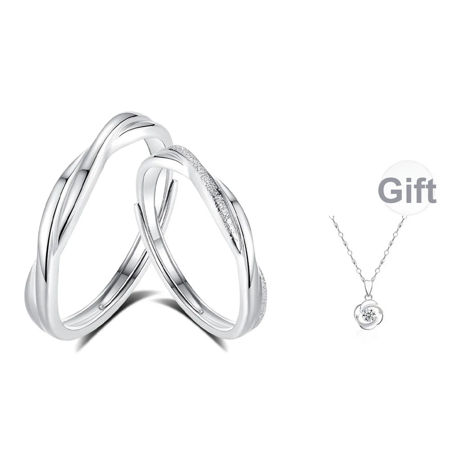 VEZA Серебряные кольца S999 унисекс