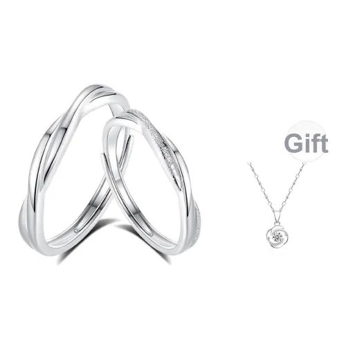 VEZA Серебряные кольца S999 унисекс