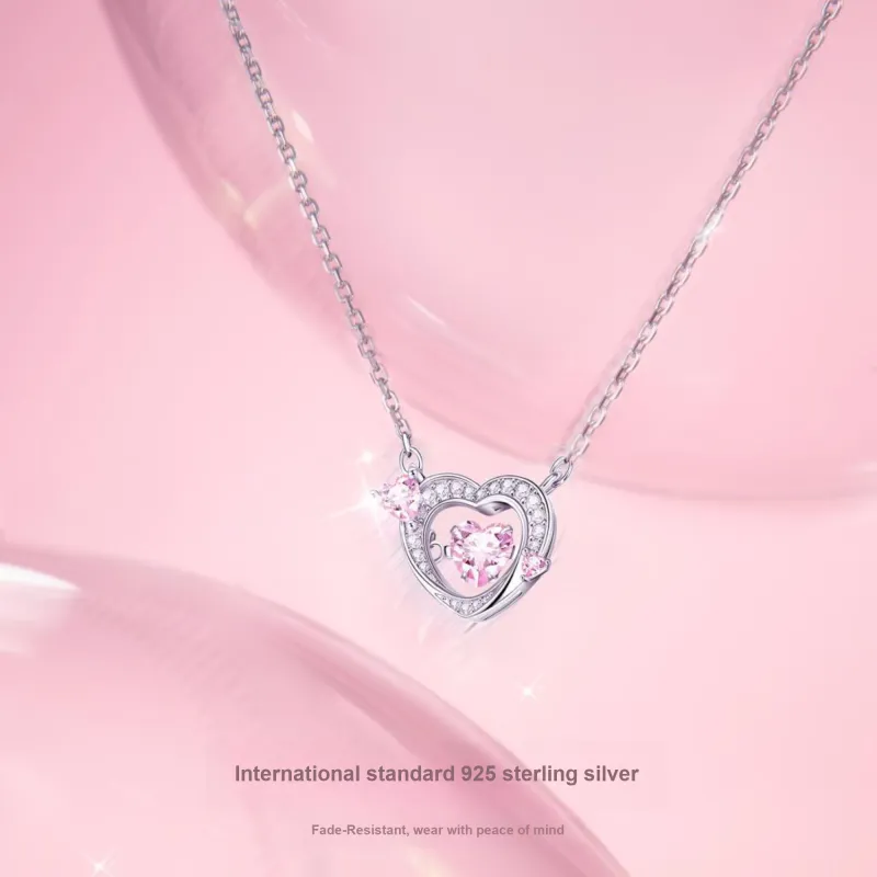 ZHENJIUJIU S925 Necklaces Women's-1