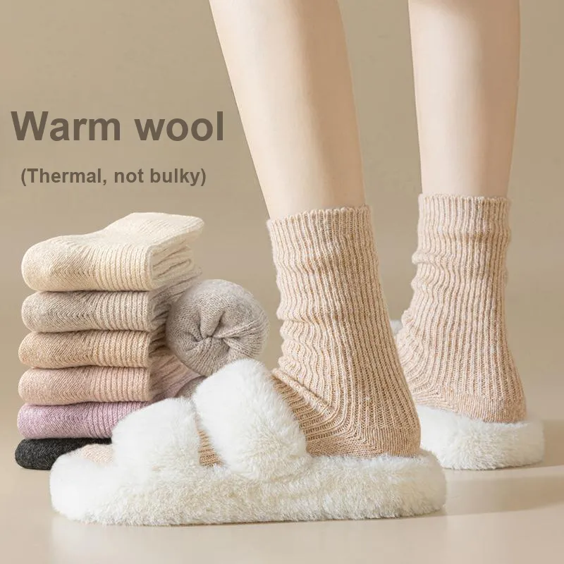 Lan Miao Mid Calf Socks Women's 4 Pack-1