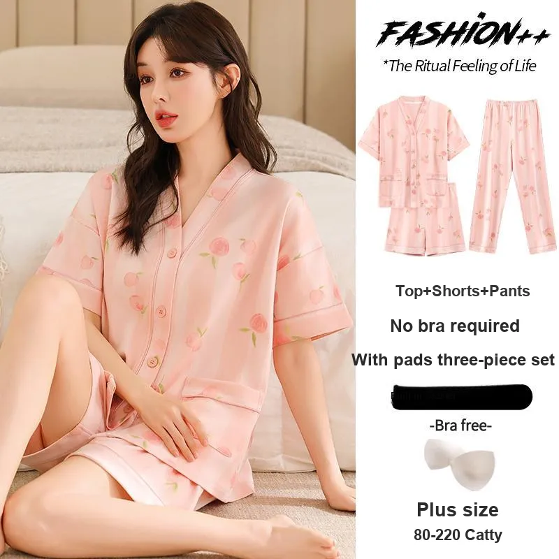 MADALLO Pajama Set Women's Pink-1