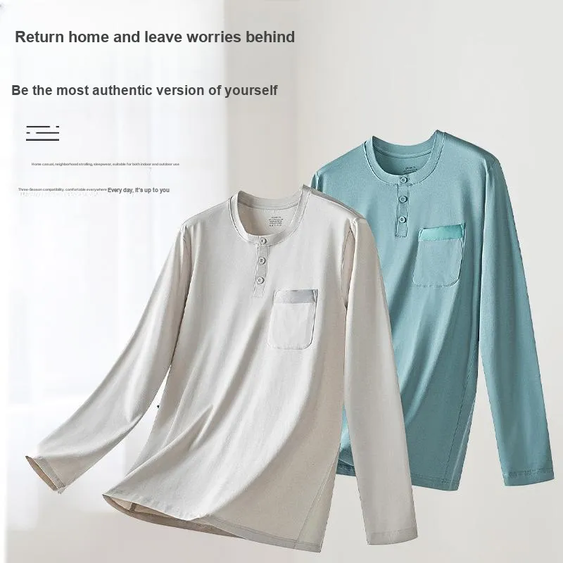 DUINIDESIYU Pajama Set Men's Gift Box Set-1