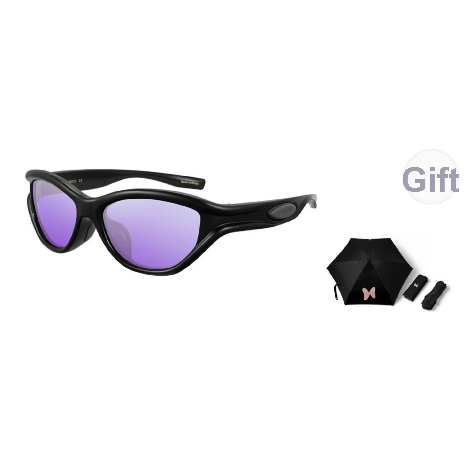 MUJOSH Astral Series TR90 Cat Eye Outdoor Sun Protection Sun Protection Sunglasses Unisex