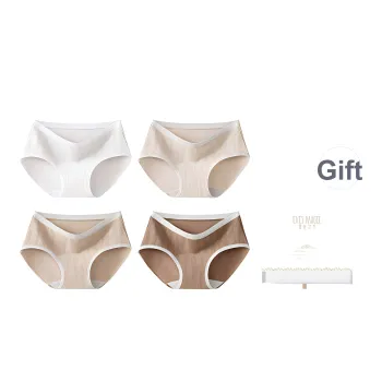 XIA.WA.ZHI.XIU Underpants Women's Box 4 Pack