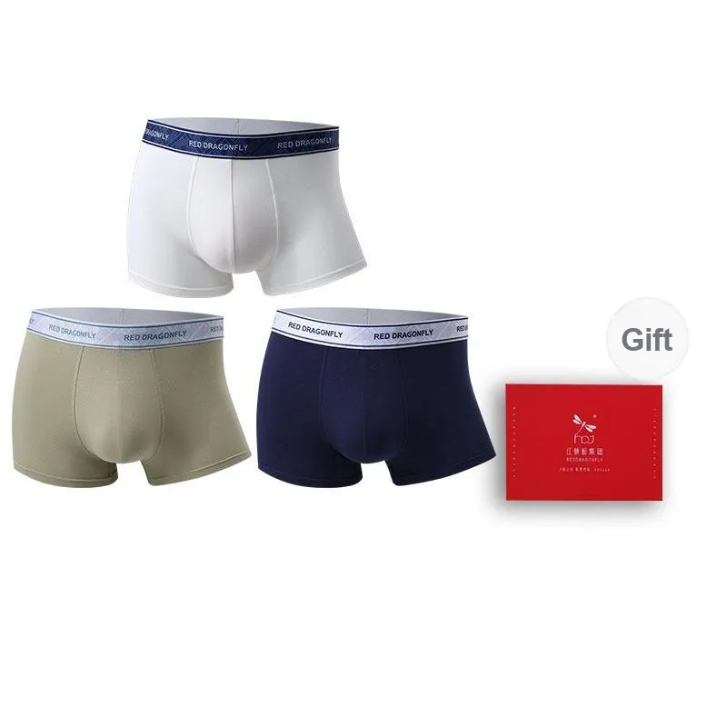 RED DRAGONFLY Cotton Panties Men's 3 Pack Box-11