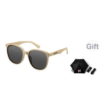 MUJOSH Round Oversized UV Blocking Sunglasses With Outdoor Plate Style And Concave Lenses Unisex