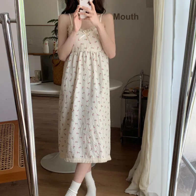 Ta Yan Nightgown Women's Apricot-2