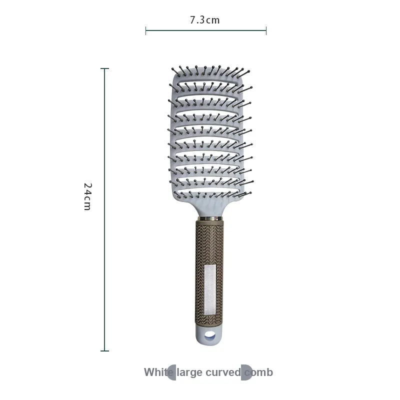 Sweet Pillow House Rib Comb For Women's Root Volume And Texture Large Curved Comb Straightening Prosperity-3