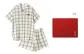 Orange and White Checkered Plaid (Box)