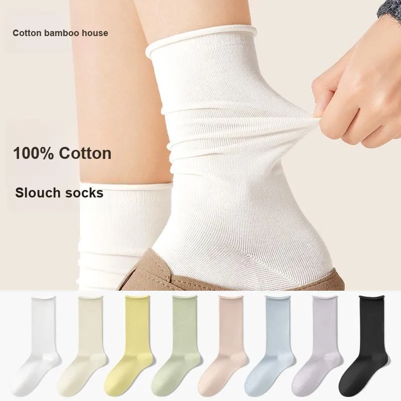 B&C.Room Mid Calf Socks Fall Winter Women's 5 Pack-1