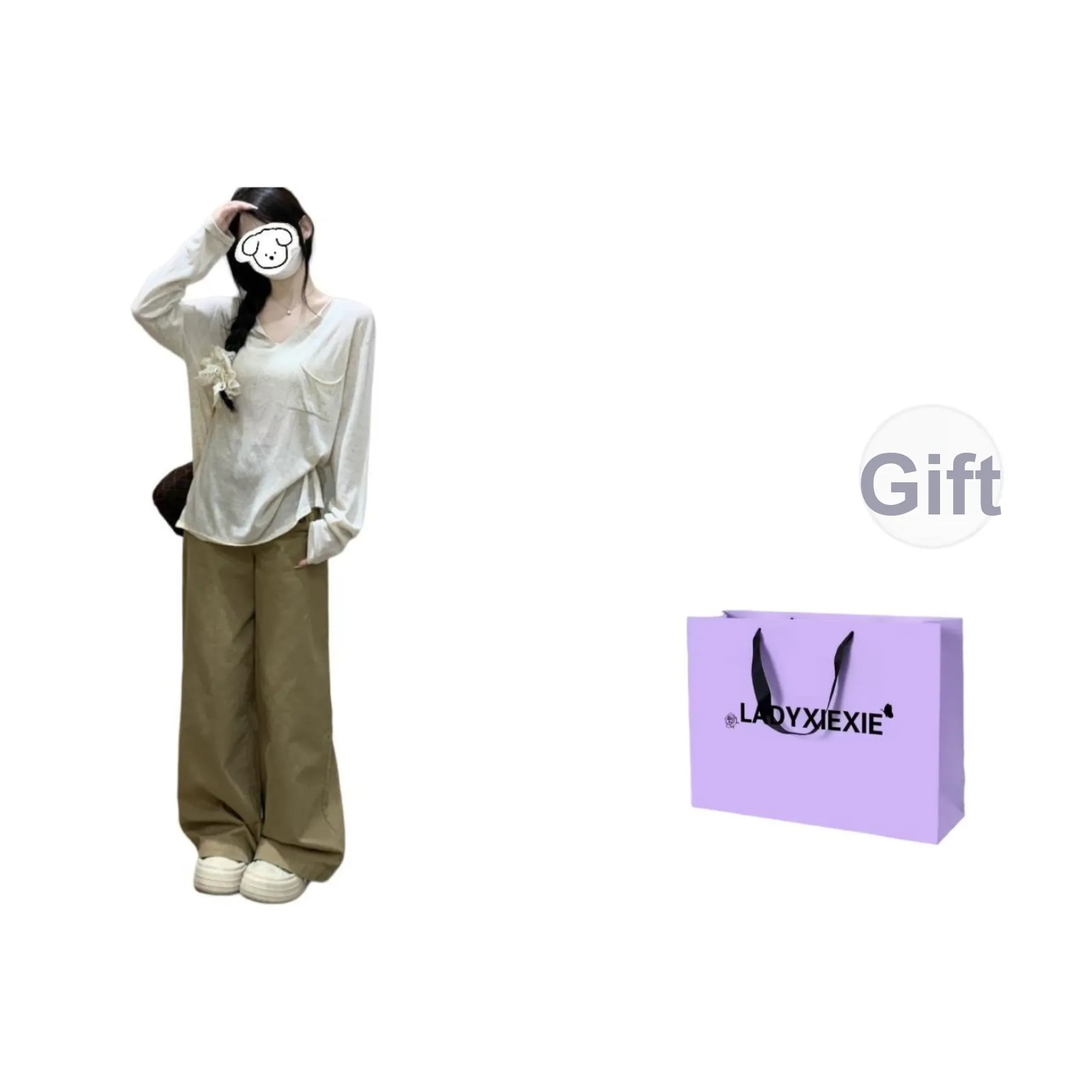 LADYXIEXIE Стандартная T-рубашка Женская