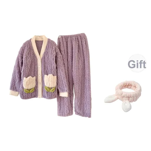 YUZHAOLIN Pajama Комплект Осенний и Зимний Женский