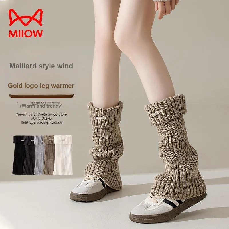MIIOW Knee High Socks Women's Combo Set-1