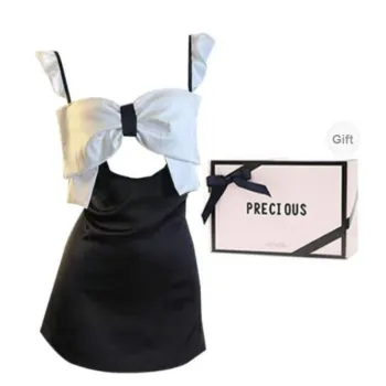 OEING Nightgown Women's Gift Box Set Black
