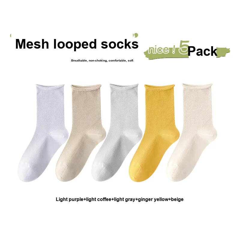 7 SEVFUN Mid Calf Socks Women's Combo Set-7