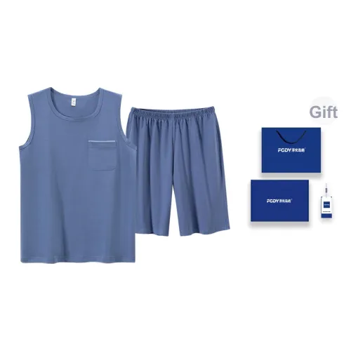 Floating Light Islands Пижама Набор Мужской Коробка Церулеан