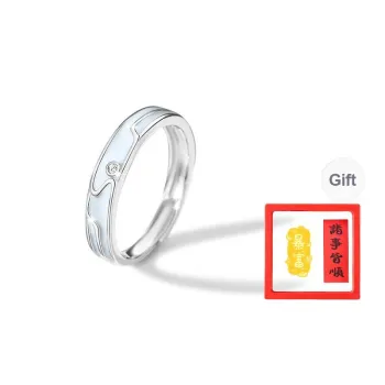 Chongqing Gold Store S925 Silver Rings Unisex