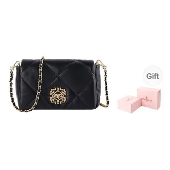 Montagut Sheepskin Crossbody Bag, Chain Bag Regular Women's Multicolor