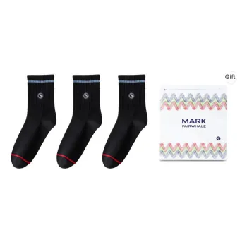 FAIRWHALE Knee High Socks Unisex 3 Pack