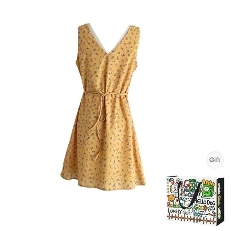 HAPG Sleeveless Dresses Women's-20