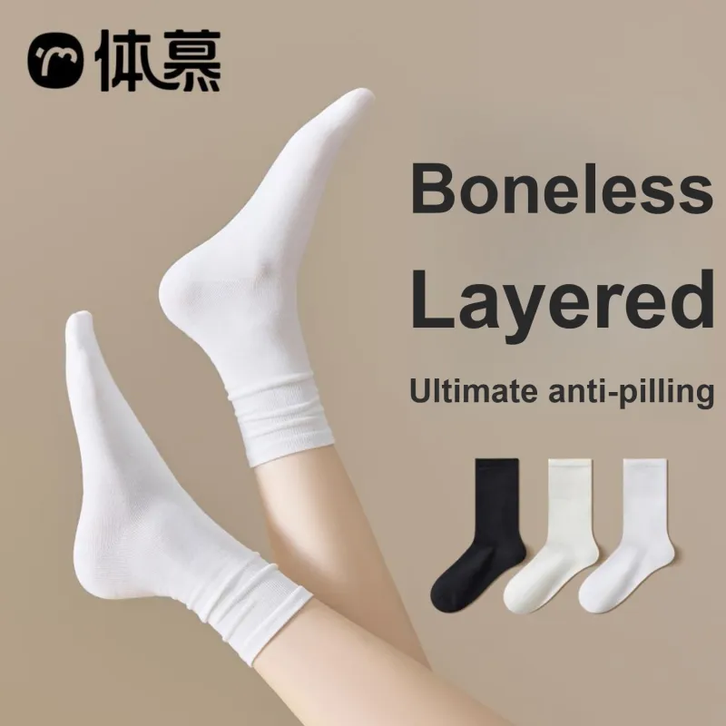 Temooues Unisex Mid-Calf Socks-9