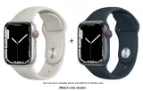 Apple Silicone Strap-Starlight * Midnight Blue