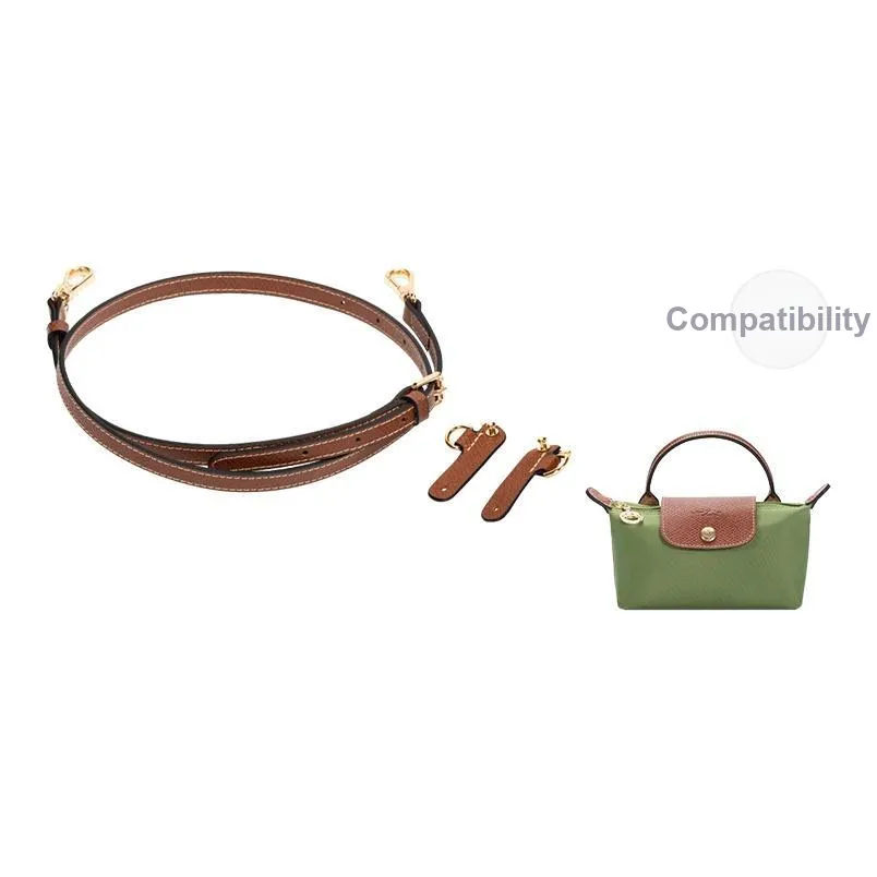 FANJI Mini Longchamp Bag Strap Modified Crossbody Shoulder Strap Accessories Unisex Multicolor