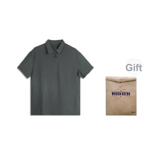 WUREN Мужская рубашка поло