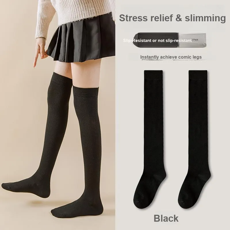 Lanza Women's Over The Knee Socks-12