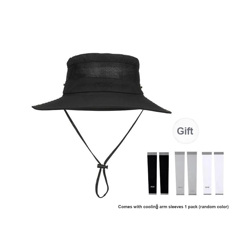 PEAK Polyester Bucket Hats Unisex-0