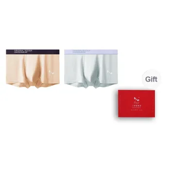 RED DRAGONFLY 50S 100% Cotton Underpants Men's 2 Boxes Of Gift Sets