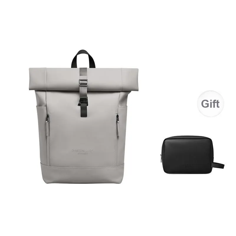 Gaston Luga PU Material Backpack Regular Unisex Multicolor-8