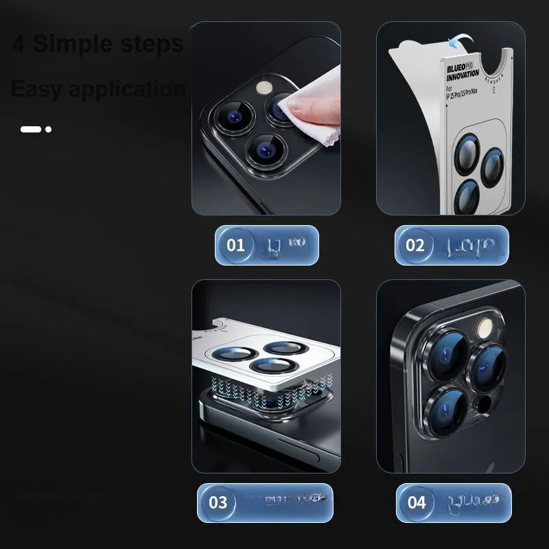 BLUEO Mobile Phone Lens Protectors-4