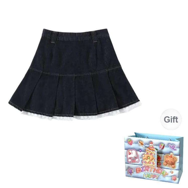 REMOULD Denim Short Skirts Women's-1