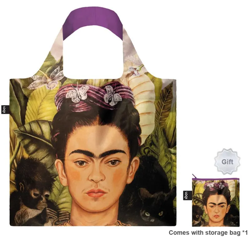 Loqi Recyclable Polyester Shoulder Bag Unisex Floria Self-Portrait-0