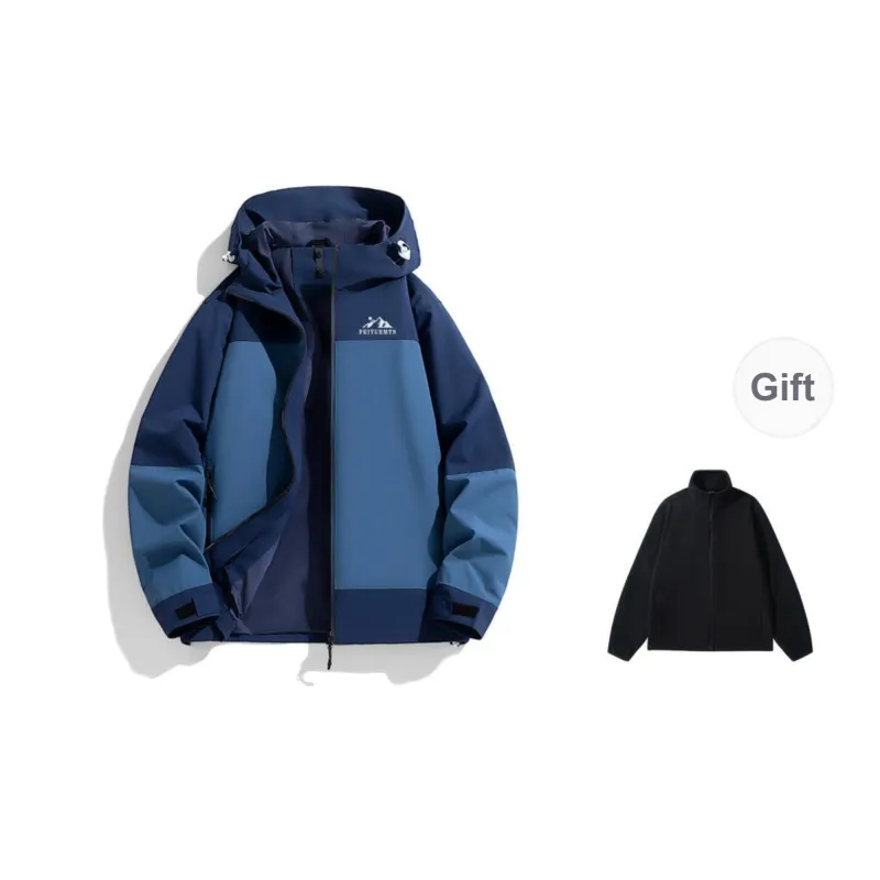 Feiyue Water-Resistant Windproof Warm Water-Repellent Windbreaker Jacket Unisex-23