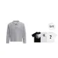 Gray (Comes with T-Shirt)