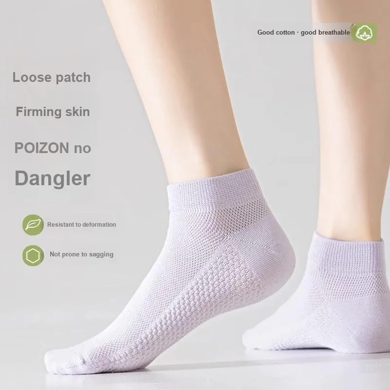 Lan Miao No Show Socks Women's 5 Pack-3