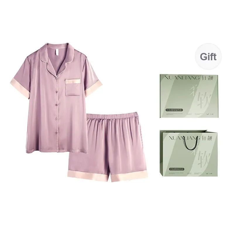 Xuan Liang Pajama Set Unisex Gift Box Set Maroon-5