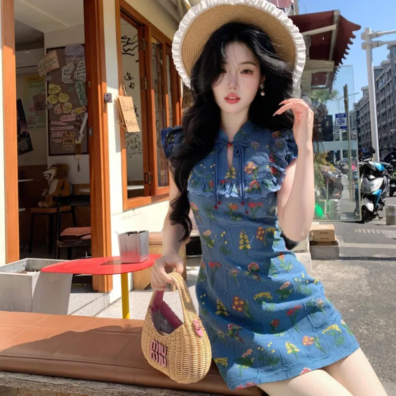 Blovelan Short Sleeved Dress Women's-5