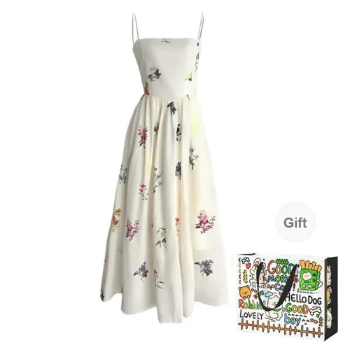 PZHK Slip Dresses Women's Apricot Shopping Bag