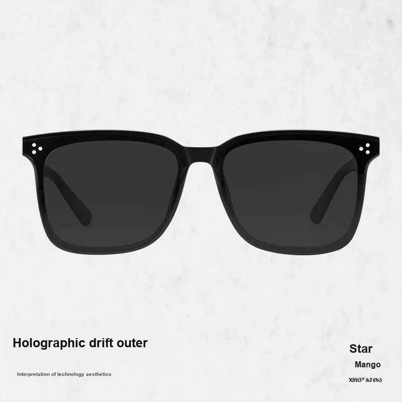 MUJOSH Astral Series Square Plate Frameless Floating Face Sunglasses Polarized Oversized Frame Sunglasses Unisex-8